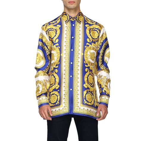 chemise homme versace|versace formal shirts.